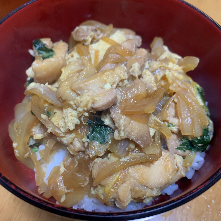 我が家の定番♬親子丼